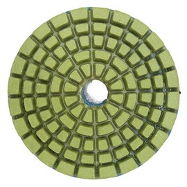 LGXEnzhuo 2000 Mesh Resin Polishing Pad 1 PC Diameter 3.9inch for Floor Grinding Machine