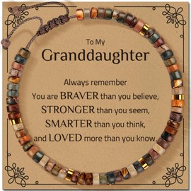 ZOKCC Inspirational Gifts for Women: Funny Jewelry Birthday Gifts for Mom Daughter Friend Sister Granddaughter Niece Coworkers Employee