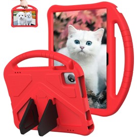 Sfulatdc Kids Case for Dragon Touch Notepad 102 10 inch,with Handle and Kickstand Lightweight Shockproof Cover Compatible with Teclast M40Pro/M40Plus,Blackview Tab 8/7/70 WiFi 10.1" Red