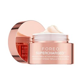 FOREO SUPERCHARGED Crema Hidratante Facial Triple Accin HAPGA - Crema Hidratante Facial Mujer - Contorno de Ojos - Acido Hialuronico - Vitamina E -...
