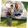 KOMBIUDA Foldable Water Basin 15l Collapsible Camping Trash Bin Outdoor