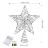Toyvian Christmas Tree Topper Star,Christmas Decorations Lighted Wire Xmas Tree