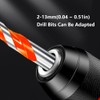 AOMUCH Keyless Hand Drill Chuck Fits 1/2-20UNF Mount 1.5 to