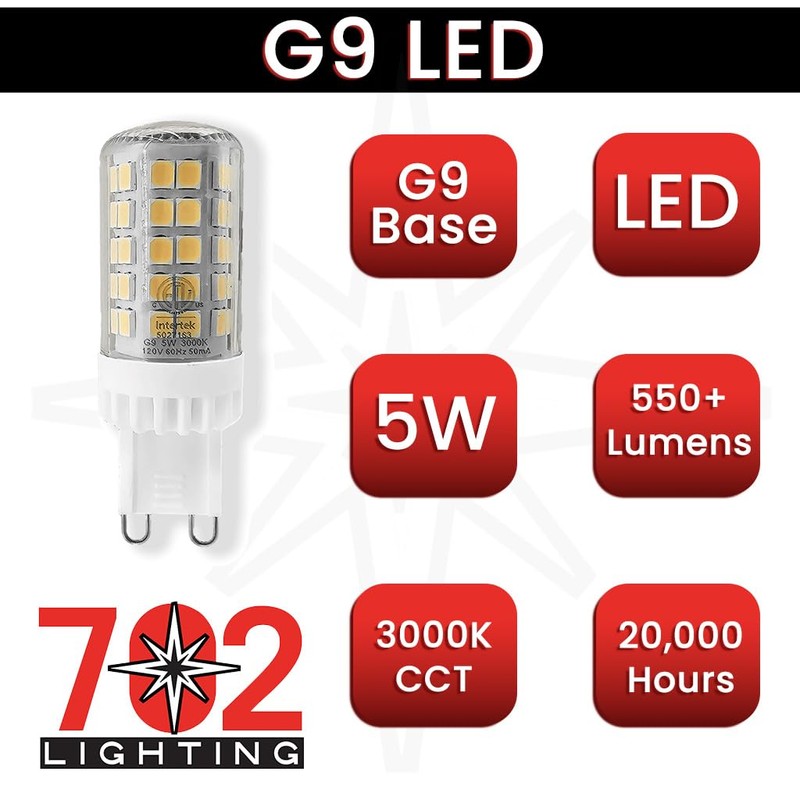 702 LIGHTING - Super Bright G9 LED Lamp, G9 LED