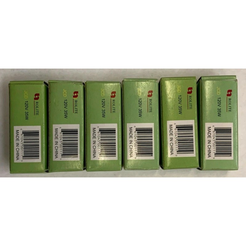 Rolite 35W - 120V JCD G8 Base (Clear) Light Bulb