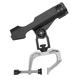 Fishing Boat Rods Holder,360 Degree Adjustable Fishing Rods Boat Holder Large Clamp,Folding Fishing Rod Racks Holder