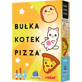 Bułka, Kotek, Pizza Polska Gra Planszowa Towarzyska Imprezowa Rodzinna Board Game Po Polsku