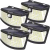 Aootek New solar lights 120 Leds upgraded with lights reflector,270°