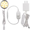 Meigour Under Cabinet LED Puck Lighting, Single Light for Hutch