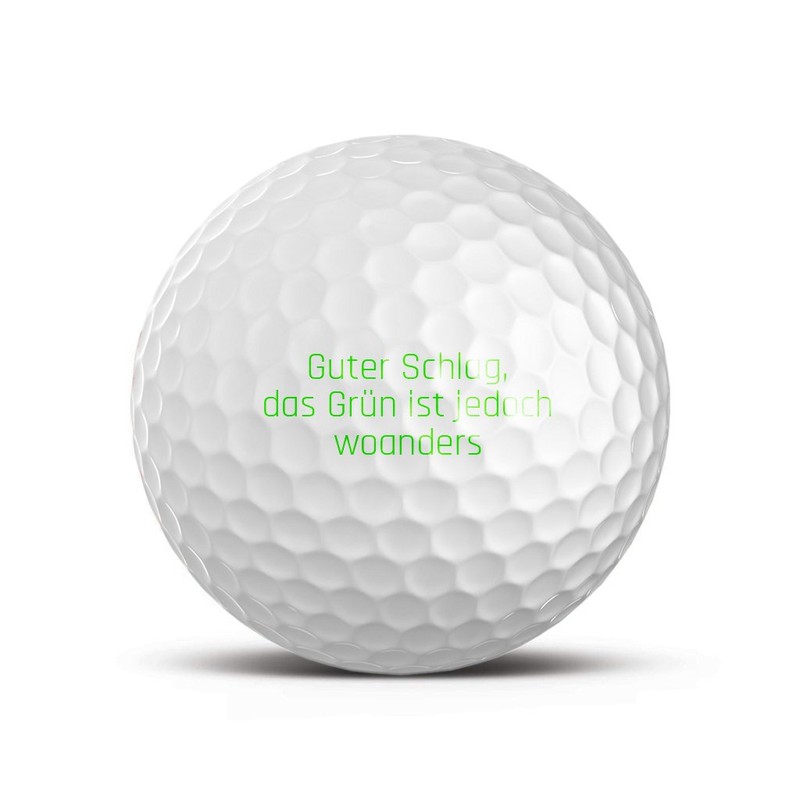 Tour Soft Golf Ball - Individually Printed with Your Text