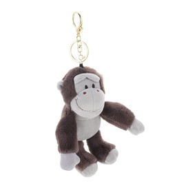 Toyvian 1pc Orangutan Keychain Doll Pendant Car Plushies Stocking Stuffers Car Parts Keychain Monkey Keyring End of Year Student from Teacher Cute Backpack Keyring Key Ring Key Chain Prize