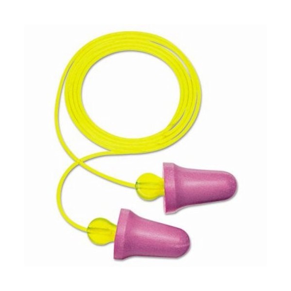 Next™ No-Touch™ Foam Plugs - no touch safety ear plugs corded (100 pr/box)