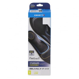 ZAMST Footcraft Series Insole, M (US women’s 7 - 8.5 (23.0 - 24.5 cm)), Shock Absorption, Cushioned, Low Arch Type, Unisex