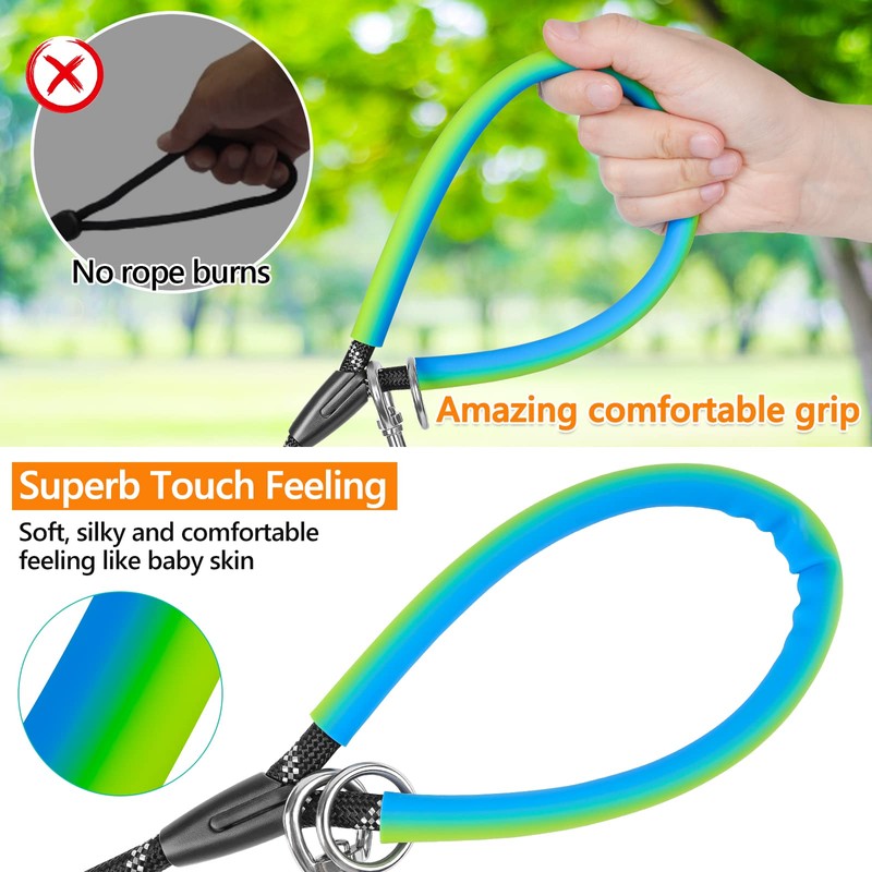 Long Dog Leash for Dog Training 10FT/15FT/20FT/30FT/40FT/50FT/100FT Reflective Leash with