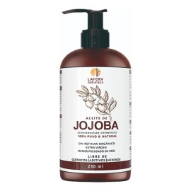 Aceite Jojoba Dorado 100% Orgánico Prensado En Frio 250 Ml