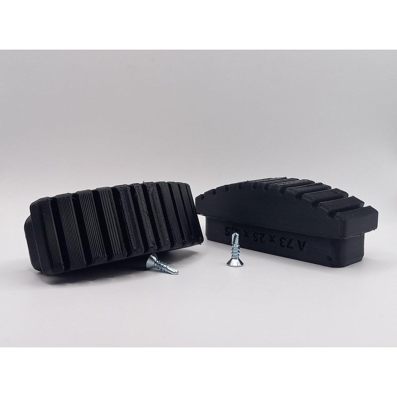 2 x Ladder Feet Replacement Feet for Ladder Inner Shoes