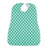 Blue Waterproof Meal Apron Bias Pink