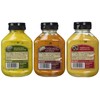 Silver Spring All Natural Mustard 3 Flavor Variety Bundle: (1)