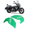 2Pcs Motorcycle Side Cover Frame Panel Plate Replacement for Kawasaki