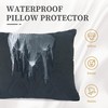 Safe and Sound 2 Pack Pillow Protector, Standard Size Zipper