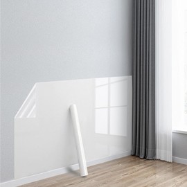 Clear Wall Protector, Adhesive-Free Cover for Kitchen & Office from Bin, Chair Back, Furniture, Door, Pet, Electrostatic Wall Protective Film（15.7in*32.8ft ）