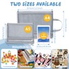 10-Pack Mesh Zipper Pouch Bags Set (5xA4 & 5xA5) -