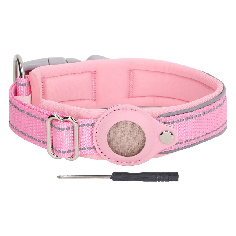 Pet Tracking Collar Locator Training Pet Collar Soft Polyester Adjustable