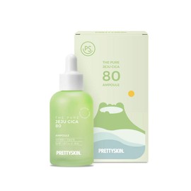 PRETTYSKIN The Pure Jeju Cica 80 Centella Asiatica Extract Facial Ampoule 50ml(1.69 fl.oz.)
