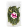 Smarty Stop Sugar Added Dried Okra Vegetable Crispy Chips, Veggie