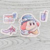 Kirby Sunny Day Die Cut Sticker Mini Set (2) Yellow