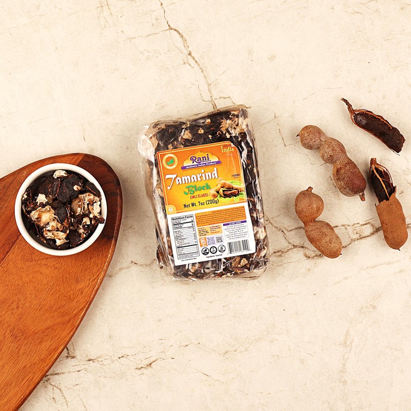 Rani Tamarind Block (Imli Slab) 7oz (200g) ~ All Natural