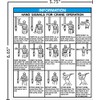 Information Hand Signals for Crane Operation - 5 3/4" X