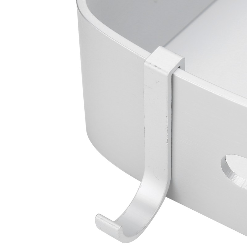 Wall Storage Rack Aluminum Corner Shower Caddies Wall Mounted Bathroom