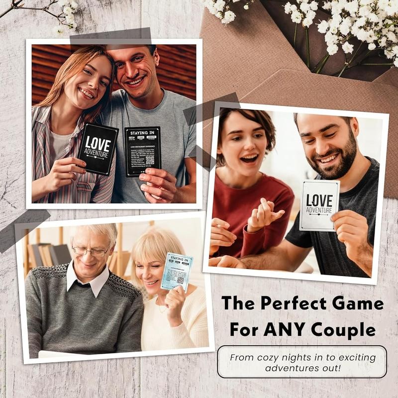 Date Adventures Scratch Off Couple Games for Anniversary, Engagement, Wedding