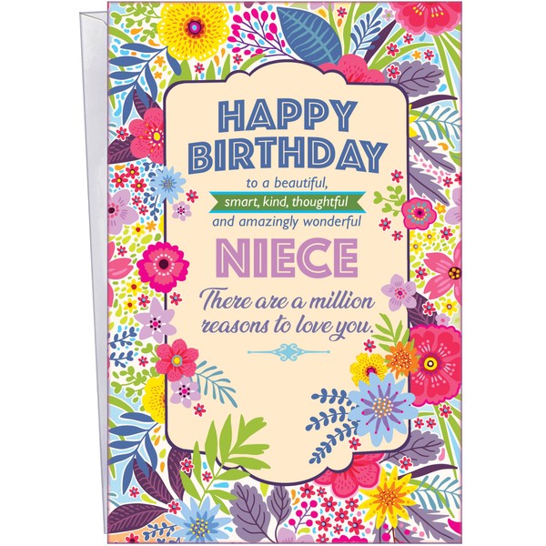 Chuck's Card-O-Rama - Birthday Card For Niece - Made in