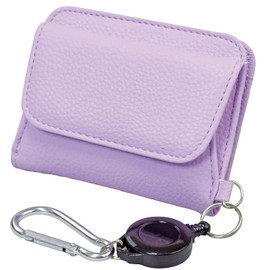 Fine FIN-980PL Compact Wallet with Reel Purple