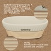 Sondiko Sourdough Starter Kit, Sourdough Bread Baking Supplies, Oval Banneton