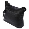 Christian Wippermann Medium Women's Shoulder Bag Crossover Bag Leather Look
