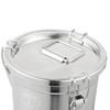 DYNAMI 304 Stainless Steel Containers With Lid,202oz Airtight Flour Container