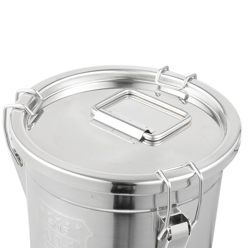 DYNAMI 304 Stainless Steel Containers With Lid,202oz Airtight Flour Container