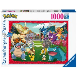 Ravensburger Puzzle 17453 - Pokémon Showdown - 1000 Pieces Pokémon Puzzle for Adults and Children from 14 Years and Up
