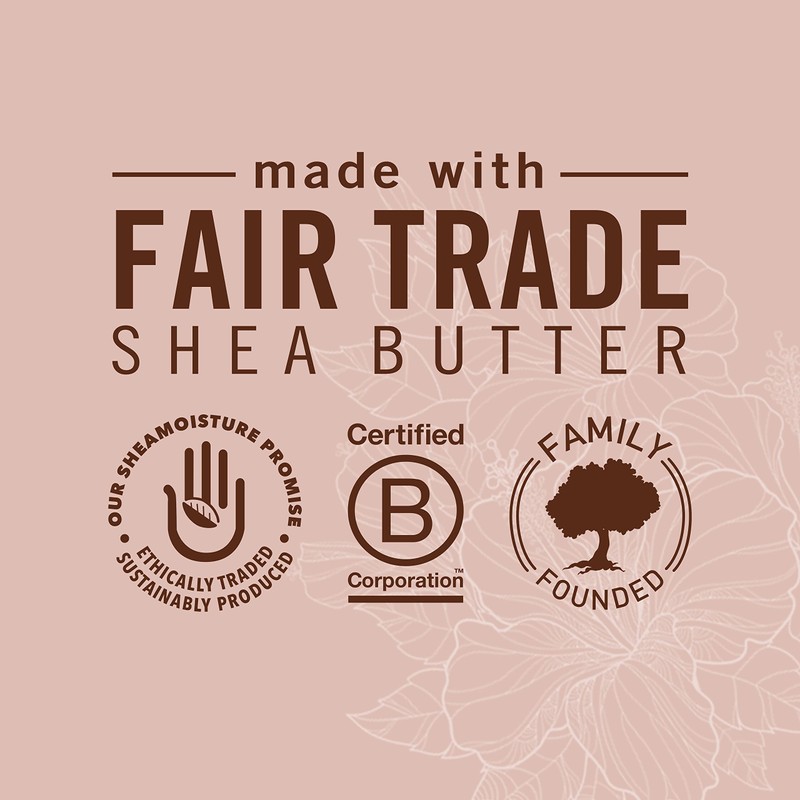 Shea Moisture Curl Enhancing Smoothie, Coconut & Hibiscus Curl Cream