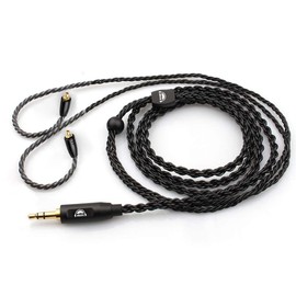 okcsc MMCX Cable, Detachable Earphone Replacement Cable,6 Core Silver-Plated Upgrade Cable for Shure se215 se315 SE535(No Mic)