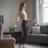 Cuerda de saltar inalámbrica para hombres y mujeres