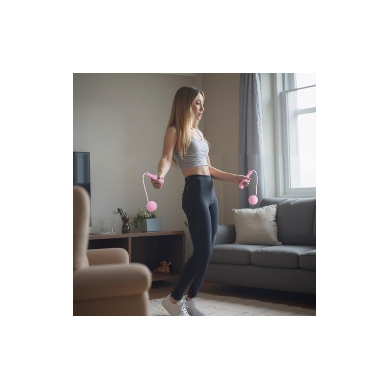 Cuerda de saltar inalámbrica para hombres y mujeres