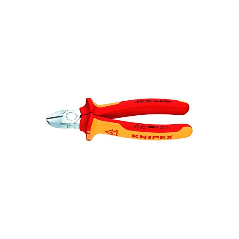 Knipex Tools 00 20 13 Insulated Long Nose Pliers Diagonal