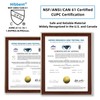 Hibbent NSF/ANSI/CAN 61 Certified Faucet Aerator, CUPC Certification 360° Twist