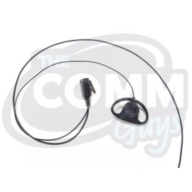TEG D-RING HEADSET FOR MOTOROLA TALKABOUT FRS GMRS WALKIE RADIOS EARPHONE EARPIECE