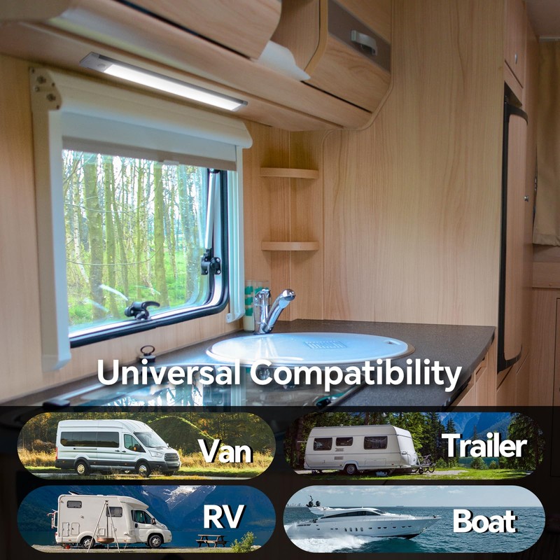acegoo RV Interior LED Light Bar 12V LED Light Strip