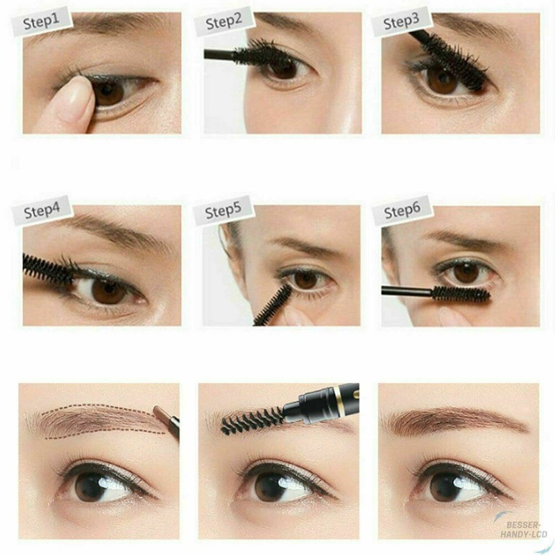 Mascara Wands Bulk Disposable Eyelash Eye Brow Brushes Applicator Spoolie